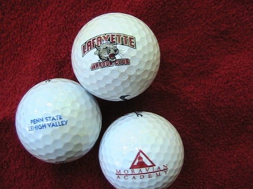Logo golf balls - balls, valley