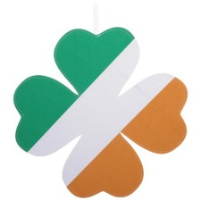  St Patricks Day Garden Flag Double Sided Shamrock Garden Flag for Outdoor Yard