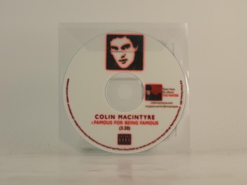 Colin macintyre famous for - colin,