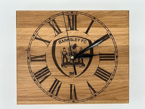 Handmade oak barnsley football - barnsley,