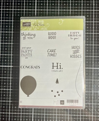 Stampin party pants - party,