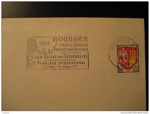 France bourges 1965 cathedrals - france,