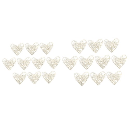 10pcs loving heart rattan - loving,