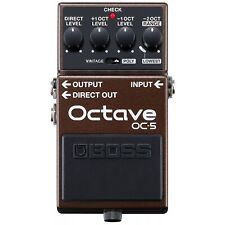 BOSS OC-5 Octave Pedal Effects Unit for Guitar and Bass *NEW*