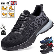 Mens Waterproof Ankle Work Boots Safety Shoes Womens Steel Toe Cap Trainers Size