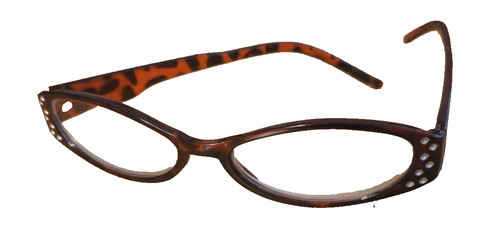 Vintage cat eye rhinestone - eye,