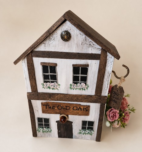 Handmade wooden house - house, old