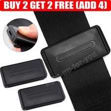 Car Seat Belt Clips Stopper Buckle Clamp Improves Comfort Safety Adjuster 2+2
