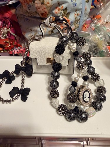 Bag charm keychain - bag,
