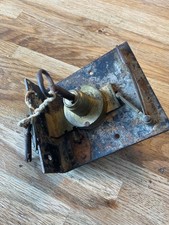 Rare Victorian Bramah Door Lock + 2 Keys & Escutcheon