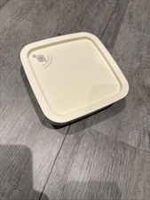 metal lunch box with plastic top - divider - 3 Containers In 1