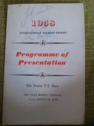 1958 original signed - 1958,