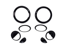 For MINI R56 8 Pcs GLOSS BLACK