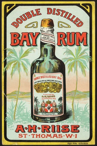 Bay rum advert - bay,