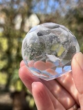 Clear Quartz Hand Faceted