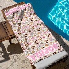 Custom Disney Beach Towel