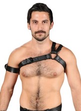 Men Leather Shoulder Harness