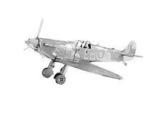 Supermarine Spitfire Military Aircraft Metal Model 3D Laser Cut  Kit Hobby Gift