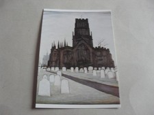 POSTCARD - NORTHLEACH - ST PETER & ST PAUL CHURCH - GLOUCESTER - L S LOWRY - ART