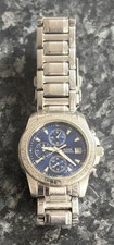 Accurist MB 705 N Mens Chronograph Date Watch Stainless Steel +New Battery