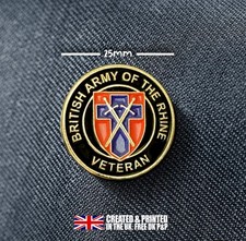 Baor veteran pin badge british - baor,