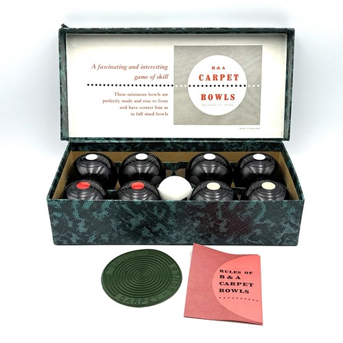 Vintage carpet bowls - vintage,
