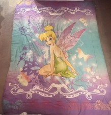 Disney, Tinkerbell Blanket/throw, quilt bed topper 220x165cm, Peter Pan, 