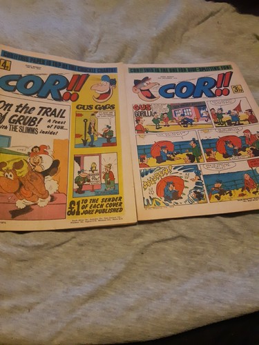 Cor comic 1974 x2 - cor!!,