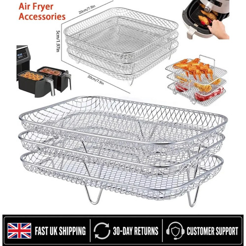 Air fryer rack stackable - air,