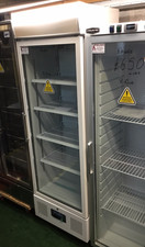 Polar Upright Display Fridge Single Glass Door 368Litres Light 4 Shelves