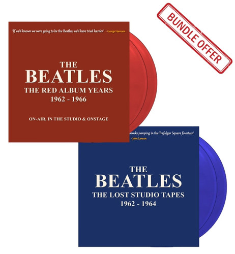 The beatles red - beatles, blue