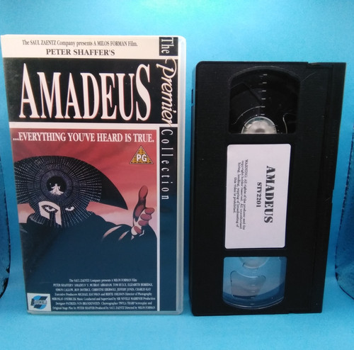 Amadeus vhs pal the premier - amadeus,
