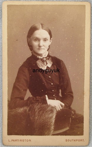 Cdv slim lady partington - cdv,