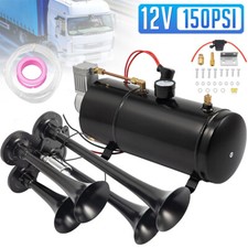 Train Horns Kit 4 Trumpet Air