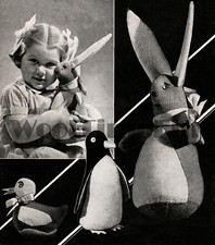 Knitting Pattern Vintage 1940s