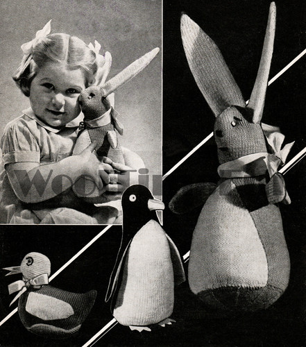 Knitting pattern vintage - knitting,