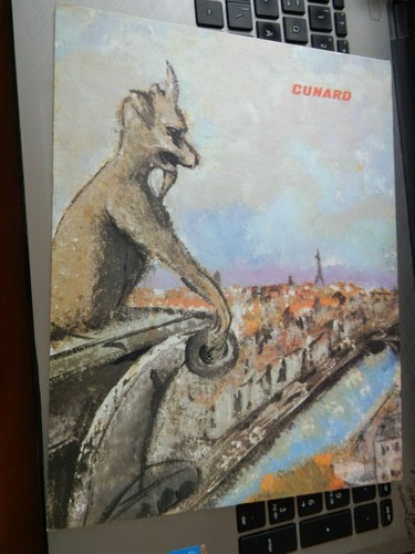 Cunard menu 1964 - ,