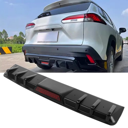 Car rear bumper - rear, diffuser