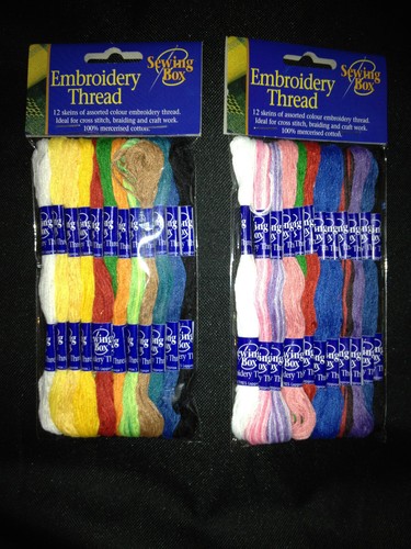 Embroidery thread floss - embroidery, 12