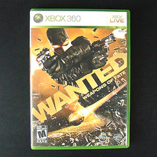 Wanted: Weapons Of Fate Microsoft Xbox 360 2009 CIB Complete Manual 00s