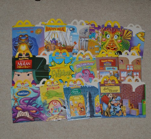 Vintage mcdonalds happy meal - mcdonalds,