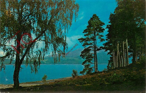 Picture postcard loch - postcard>,