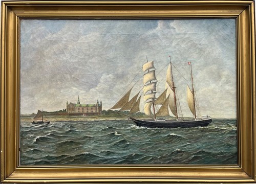 Oil painting seascape - painting,