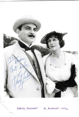 David suchet signed - david,