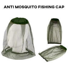 Midge Mosquito Mesh Head Net Hat Insect Fly Protector Camping Hiking Travel