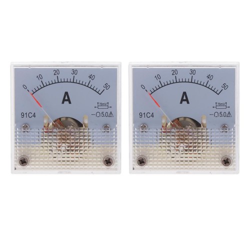 2xdc analog panel ammeter auto - 2xdc,