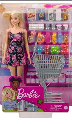 Mattel barbie shopping time - mattel,