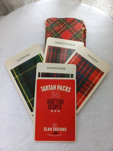 Tartan packs scottish clan - 24,