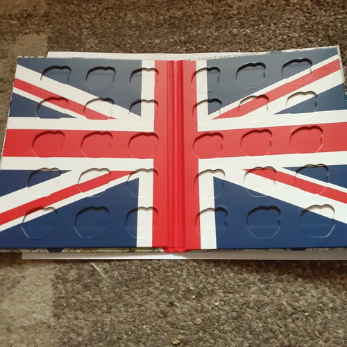50p coin album fifty - 50p,