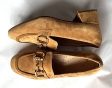 Gorgeous brand new tan suede loafers, Moda In Pelle, UK 5 (38), never worn